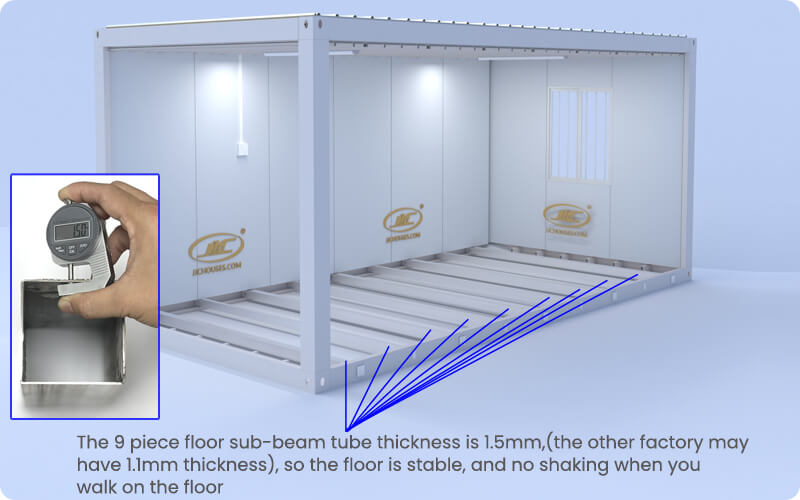 container house sub beam