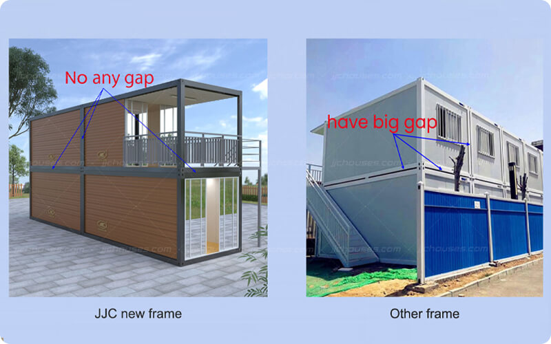 no gap connection container house